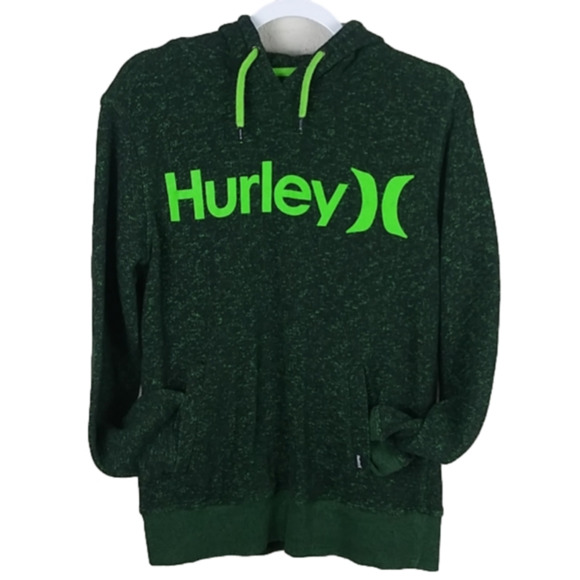 Hurley Other - Hurley Green Pull Over Long Sleeve Hoodie Sweater